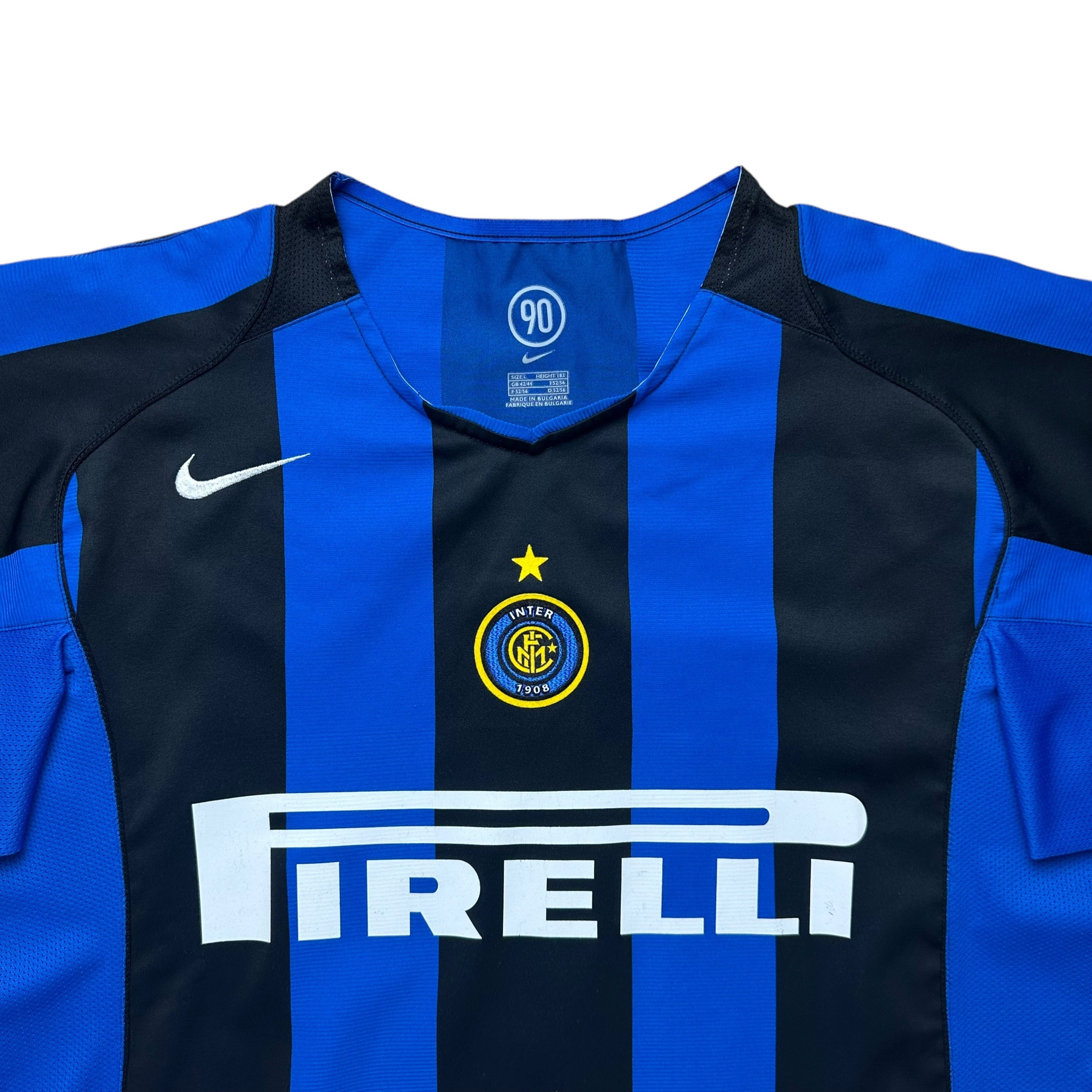 Inter Milan 2004-05 Home Shirt (L) Adriano #10